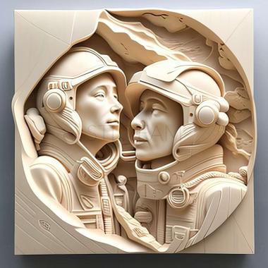 3D модель Космические братья Чья Кояма (STL)